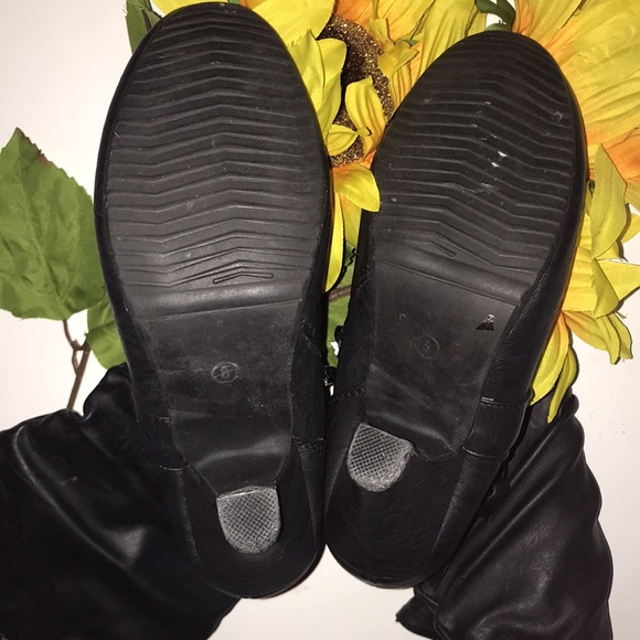 BRINLEY CO EUC Slouchy boots with heel. - Picture 4 of 9